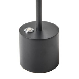 Wyld And Coco Cordless Table Lamp Black Iron Aluminium Usb-Charging, Dimmable, 3 Colour Modes, Touch Control, 35Cm - thumbnail 6