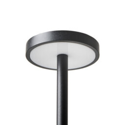 Wyld And Coco Cordless Table Lamp Black Iron Aluminium Usb-Charging, Dimmable, 3 Colour Modes, Touch Control, 35Cm - thumbnail 5