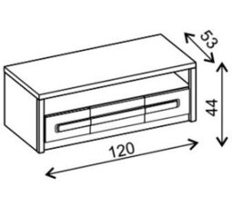 "Arte Roma Basic Entertainment Unit For Tvs Up To 49"" - W3000mm H1940mm D530mm, Stylish And Durable" - thumbnail 3
