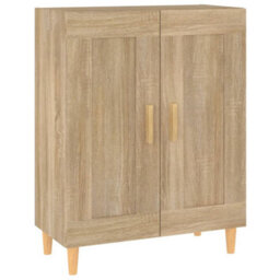 Vidaxl Sideboard Sonoma Oak 69.5X34X90 Cm Engineered Wood - thumbnail 2