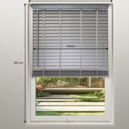 GoodHome Lone Grey Pvc Venetian Blind (W)120Cm (L)180Cm - thumbnail 5