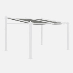 Sweeek - Replacement Canopy Roof For 3X4M Murum Pergola Murum Grey - thumbnail 1