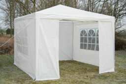 Gr8 Garden White Gazebo Marquee Awning Beach Party Camping Tent Canopy 3 X 3M - thumbnail 2
