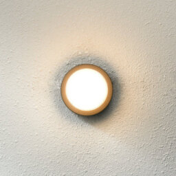 Luminosa Lighting Luminosa Rosta 16Cm Outdoor Flush Wall Lamp Black 12W 4000K Neutral White Ip54 - thumbnail 2