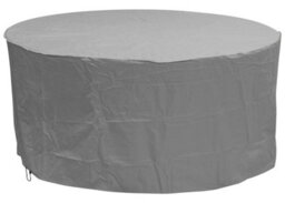 Oxbridge Grey Large Round Waterproof Outdoor Garden Patio Set Furniture Cover - thumbnail 1