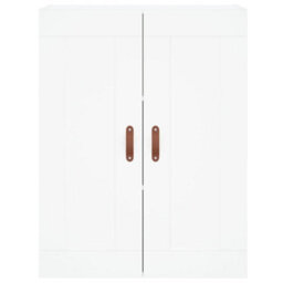 Berkfield Highboard White 69.5X34X180 Cm Engineered Wood - thumbnail 6