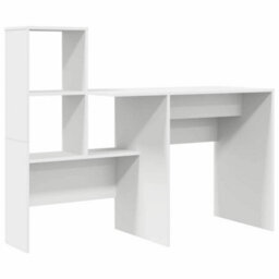 Walplus Desk With Drawer White 131.5 X 50 X 106.5 Cm Engineered Wood - thumbnail 5