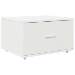 Walplus Desk With Drawer White 131.5 X 50 X 106.5 Cm Engineered Wood - thumbnail 6