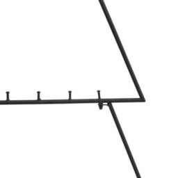 Berkfield Metal Christmas Tree For Decoration Black 90 Cm - thumbnail 6