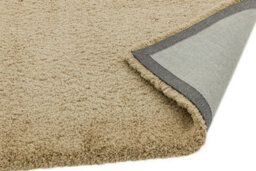 Sand Shaggy Modern Plain Rug For Bedroom & Living Room -120Cm X 170Cm - thumbnail 4