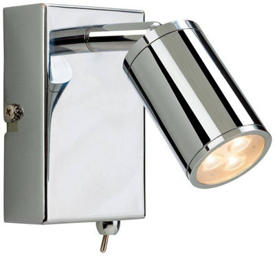 Luminosa Lighting Luminosa Orion Led 3 Light Indoor Wall Spotlight (Switched) Chrome