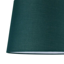 First Choice Lighting Voyage - Dark Oak Table Lamp Or Bedside Light With Dark Green Shade - thumbnail 2