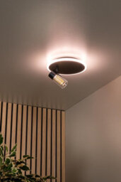 Lucide Everina Led Single Ceiling Spotlight With Remote Control Black - thumbnail 7