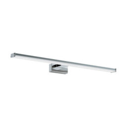 Eglo Pandella 1 Chrome Plastic Integrated Led Ip44 Bathroom Mirror Wall Light, (L) 60Cm - thumbnail 2