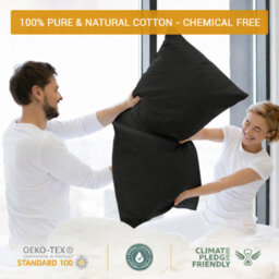 Pamposh 400 Thread Count Egyptian Cotton Pillow Cases 2 Pack Breathable Ultrasoft Pillow Covers - thumbnail 6
