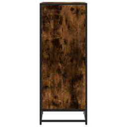 Vidaxl Shoe Rack Smoked Oak 48X38X97.5 Cm Engineered Wood - thumbnail 5