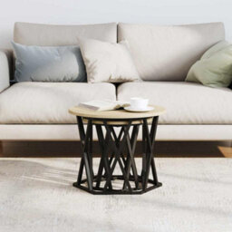 Berkfield Nesting Side Tables 2 Pcs Sonoma Oak Engineered Wood - thumbnail 4