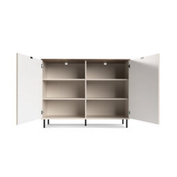 Heze Furniture Evo 2 Door Sideboard With Textured Door - thumbnail 4