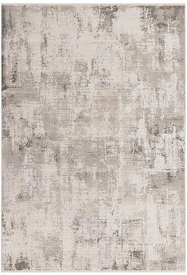 Beige Natural Abstract 8mm Thick Anti-Shed Rug For Bedroom, Dining Room, Stain-Resistant Modern Area Rug-200Cm X 300Cm - image 1