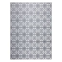 RugsX Carpet Argent - W4949 Flowers White / Grey 200X290 Cm - thumbnail 3