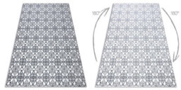 RugsX Carpet Argent - W4949 Flowers White / Grey 200X290 Cm - thumbnail 2