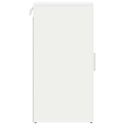 Berkfield Durable Shoe Cabinets 2 Pcs White 32X35X70 Cm Engineered Wood - thumbnail 6