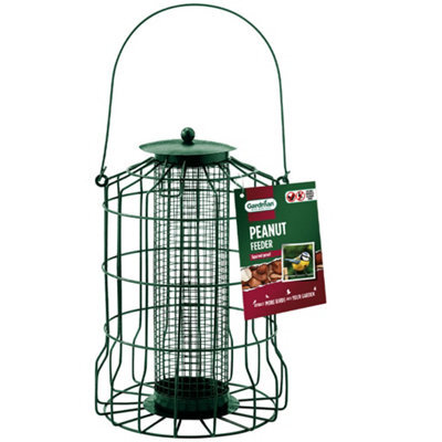 Gardman Squirrel Proof Wild Bird Seed Peanut & Fat Ball Feeder Heavy Duty Hanging Garden Feeder - image 1
