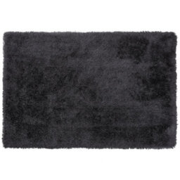 Beliani Shaggygy Rug Cide Black 160 X 230 Cm - thumbnail 1