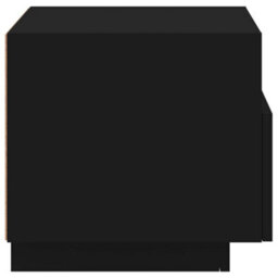 Berkfield Bedside Cabinets With Led Lights 2 Pcs Black 40X39X37 Cm - thumbnail 9