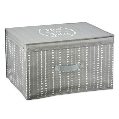 GEEZY The Magic Toy Shop Storage Box Collapsible Folding Large Jumbo Chest Kids Room Toy Box Heart Design - image 1
