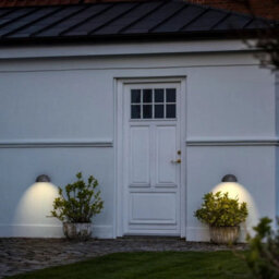 Nordlux Scorpius Outdoor Galvanized Steel Wall Light Coastal/marine Safe Silver,mains