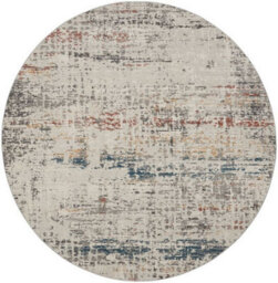 Grey/multi Rug, Abstract Anti-Shed Rug, 10mm Thickness Luxurious Modern Rug For Bedroom, & Dining Room-66Cm X 230Cm (Runner) - thumbnail 8