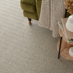 Rolling Hills 50/50 Wool Loop Chevron Carpet By Remland (Littondale, 1M X 5M) - thumbnail 2