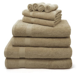 Velosso Natural Premium 100% Egyptian Cotton Towels 550 Gsm Face Cloth