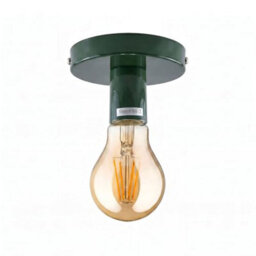 Vintage Ceiling Semi Flush Mount Light Fitting Easy Fit E27 Metal Ceiling Fitting For Living Room Kid Room Lounge Decorative