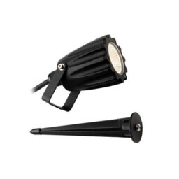 Luminosa Lighting Luminosa Marley Led Wall & Spike Spot Black Ip65 - thumbnail 2