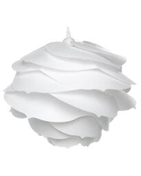 Beliani Pendant White Flower Shade - 1-Light Modern Sculptural Ceiling Pendant, W41 X D41 X H113Cm - thumbnail 2