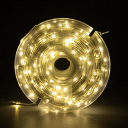 Shatchi 50M Warm White 500 Led String Lights 8 Modes Auto Timer Fairy Lights - Flexible Indoor-Outdoor - thumbnail 1