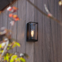 CGC Lighting Cgc Black Outdoor Wall Garden Porch Lantern