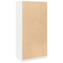 Vidaxl Wardrobe White 100X50X200 Cm Engineered Wood - thumbnail 6