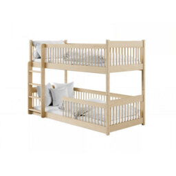 Arte Bunk Bed Boston Pine W198Cm X H130Cm X D97Cm - Classic Solid Wood Design With Reversible Ladder - thumbnail 3