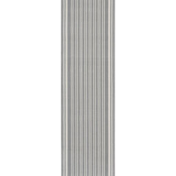 Loomed Grey Striped Cut To Measure Stair Carpet Runner 70Cm Wide - thumbnail 6