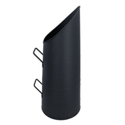AB Tools Coal Hod Scuttle Black Metal Bin Coal Carrier Fire Log Burner 56 X 25Cm - thumbnail 3