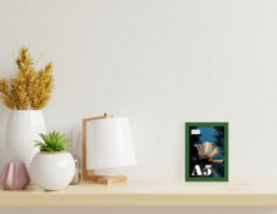 A5 Green Picture Frame Fits A5 (14.8 X 21Cm - 5.8 X 8.3In) Poster, Photo, Artwork, Or Print. - thumbnail 4