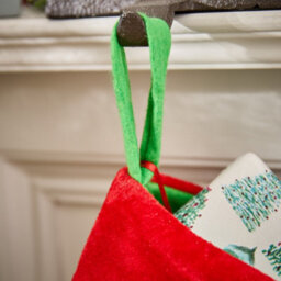Dibor Velvet Reindeer Xmas Christmas Gift Bag Christmas Stocking For Kids - thumbnail 5
