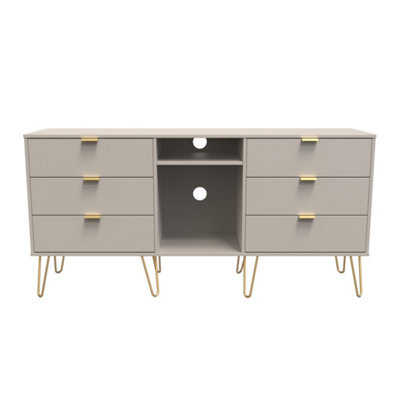 Honshu 6 Drawer Wide Sideboard In Kashmir Matt (Ready Assembled) - image 1