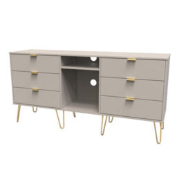 Honshu 6 Drawer Wide Sideboard In Kashmir Matt (Ready Assembled) - thumbnail 3