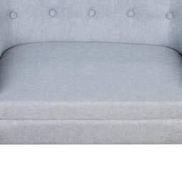 Homcom Kids Sofa Children Couch Toddler Armchair Seat Bedroom Nursery Grey - thumbnail 7