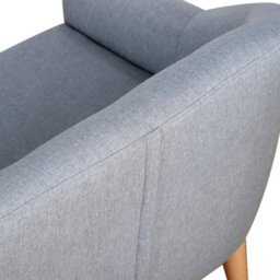 Homcom Kids Sofa Children Couch Toddler Armchair Seat Bedroom Nursery Grey - thumbnail 8