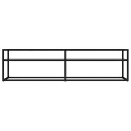 Vidaxl Tv Cabinet Transparent 160X40X40.5 Cm Tempered Glass - thumbnail 3